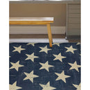 Lewis's Home Creation Star Rugs - Navy