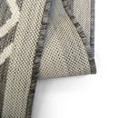 Lewis's Home Compass Diamond Flatweave Indoor & Outdoor Rugs - Grey