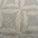 Lewis's Home Compass Geo Flatweave Indoor & Outdoor Rugs - Grey
