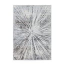 Lewis's Home Abstract Burst Rugs - Grey
