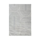 Lewis's Home Abstract Oval Arcs Rugs - Grey