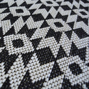 Lewis's Home Compass Aztec Flatweave Indoor & Outdoor Rugs - Black