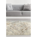 Lewis's Home Abstract Square  Rugs - Ochre Yellow