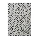 Lewis's Home Compass Mono Spot Flatweave Indoor & Outdoor Rugs - White & Black
