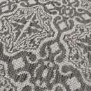 Lewis's Home Compass Victorian Flatweave Indoor & Outdoor Rugs - Grey