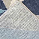 Lewis's Home Creation Geo Rugs - Blue & Navy Blue