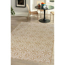 Lewis's Home Compass Victorian Flatweave Indoor & Outdoor Rugs - Natural