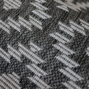 Lewis's Home Compass Indoor and Outdoor Flatweave Rugs - Anthracite Grey