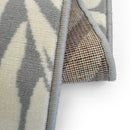 Lewis's Home Maestro Leaf Rugs - Grey