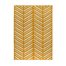 Lewis's Home Maestro Herringbone Rugs - Ochre Yellow