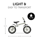 Hauck Super Rider 12 Balance Bike - Dusty Green