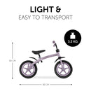 Hauck Super Rider 12 Balance Bike - Lavender