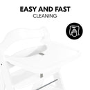 Hauck Alpha Highchair Tray - White
