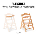 Hauck Alpha+ Wooden Highchair - Natural