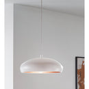 EGLO Mogano Single Pendant Light - White