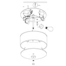 EGLO Pasteri Ceiling Light - White