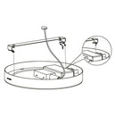 EGLO Fueva Ceiling Light Curcular - Chrome