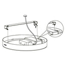 EGLO Fueva Ceiling Light Circular- Black