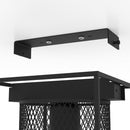 EGLO Catterick Mesh Ceiling Light - Black