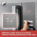 Black And Decker 30l Combination Microwave - Silver