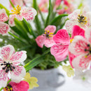 Wild Flowers In Milk Churn Jug