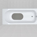 Lewis's PVC Oval Bathmat - Grey