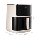 Livingandhome 4.7L Air Fryer With Touch Screen