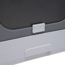 KidKid Full Enclosed Cat Litter Box In Grey