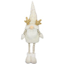 Standing Santa Gonk With Antlers - Cream