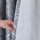 Lewis's Clarion Patterned Eyelet Curtains - Charcoal
