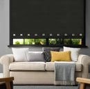 Lewis's Colorado Eyelet Roller Blinds - Black