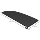 Outsunny Parasol Cover, Patio Cantilever Cover, Banana Umbrella Cover Black