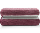 Royal Stripe Towels - Dark Pink