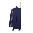 IT Luggage Plentitude II EVA Lightweight Suitcase - Cabin, Medium & Large Soft Shell Luggage - Navy & Gold