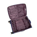 IT Luggage Plentitude II EVA Lightweight Suitcase - Cabin, Medium & Large Soft Shell Luggage - Navy & Gold