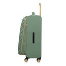 IT Luggage Plentitude II EVA Lightweight Suitcase - Cabin, Medium & Large Soft Shell Luggage - Matcha Green & Gold