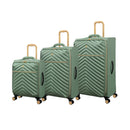 IT Luggage Plentitude II EVA Lightweight Suitcase - Cabin, Medium & Large Soft Shell Luggage - Matcha Green & Gold