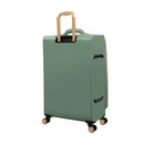IT Luggage Plentitude II EVA Lightweight Suitcase - Cabin, Medium & Large Soft Shell Luggage - Matcha Green & Gold