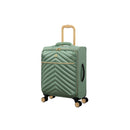 IT Luggage Plentitude II EVA Lightweight Suitcase - Cabin, Medium & Large Soft Shell Luggage - Matcha Green & Gold