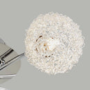 Ceiling Fitting Light Chrome & Aluminium - 5 lights