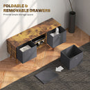 HOMCOM Modern TV Cabinet Stand w/ Shelves & Drawers