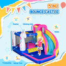 Outsunny 5 in 1 Bouncy Castle for Children with Blower, for Ages 3-8 Years