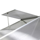 Breeins Aluminium Hobby Greenhouse with Base and Window Opening