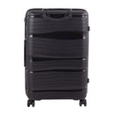 Livingandhome 4PCS Lockable Travel Suitcase Set