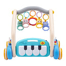 Livingandhome 2in1 Baby Play Mat and Walker with Musical Keyboard