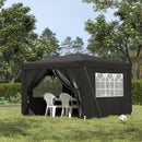 Outsunny  Gazebo 3m x 3m - Black