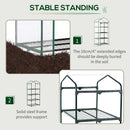 Outsunny Mini Greenhouse with 4 Tiers 160H x 70L x 50Wcm
