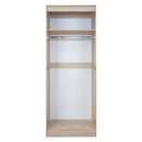 Sofia Ready Assembled Wardrobe with 2 Doors  - Bardolino Oak