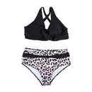 Women Two Piece V-Neckline Bikini Swimsuit