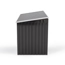 Livingandhome Heavy Duty Steel Bicycle Storage Shed